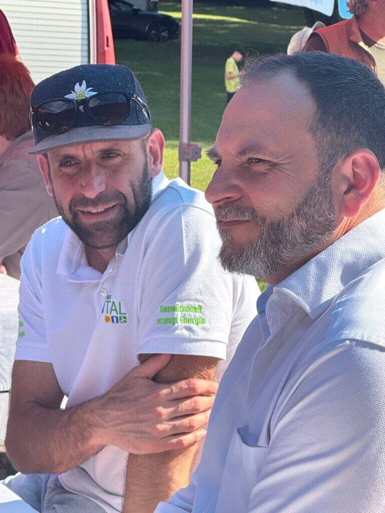 Heiko Koxholt und Max im gespräch.
